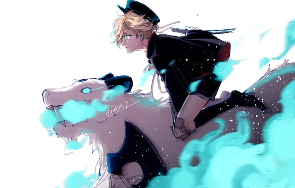 Тигр, мальчик, Touken Ranbu, Gokotai, Танец Мечей