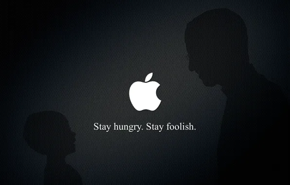 Картинка apple, стив джобс, stay foolish, steve jobs, stay hunry