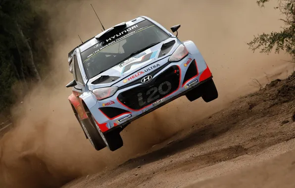 Hyundai i20 WRC Jump