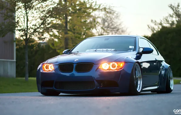 BMW, E92, wide body