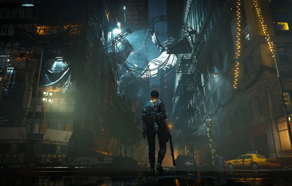 Солдат, разруха, руины, парень, Tom Clancy's The Division 2