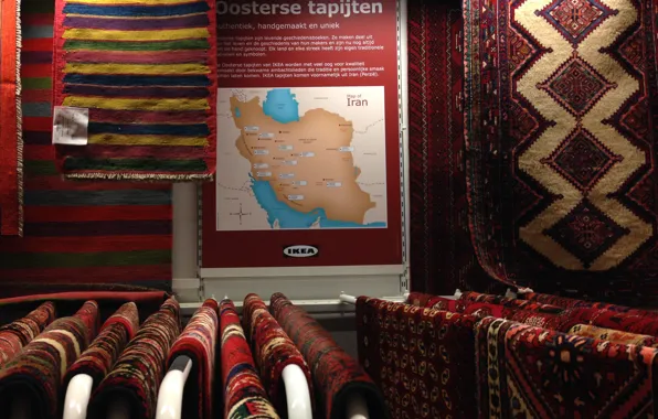 Red, carpet, iran, persian, persian carpet