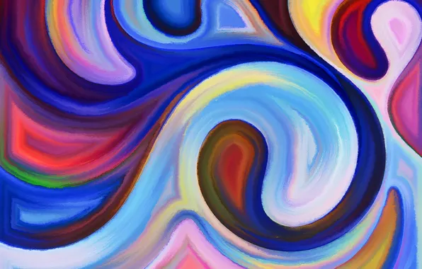 Colorful, pattern, lines