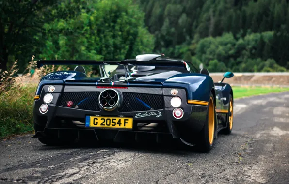 Скачать обои Pagani, supercar, Pagani Zonda Unica, Пагани Зонда, раздел ...