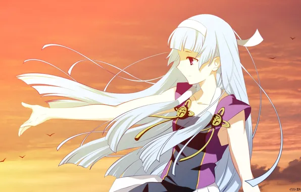 Девушка, Аниме, Kannagi: Crazy Shrine Maidens, Nagi.