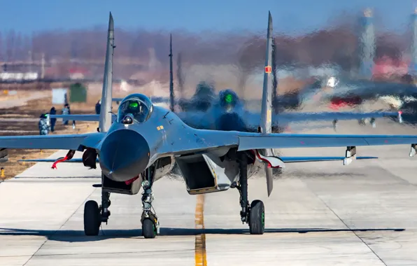 Картинка fighter, weapon, jet, Su-27, J-11, shengyang J-11