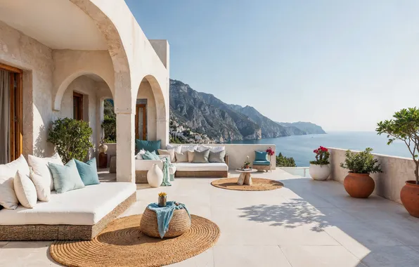 Море, солнце, отдых, summer, sunshine, каникулы, sea, landscape