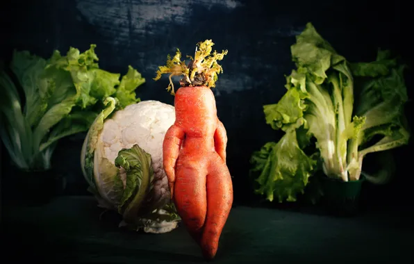 Овощи, морковь, капуста, без ГМО