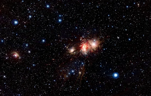 Vista, Nebulae, Monoceros R2, Monoceros
