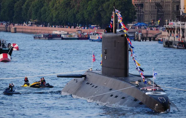 Лодка, ВМФ, Праздник, подводная, дизельная, "Краснодар"