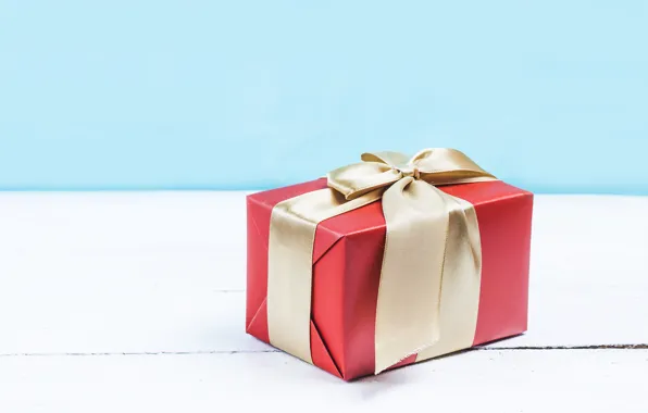 Праздник, коробка, подарок, Рождество, лента, Новый год, Christmas, box