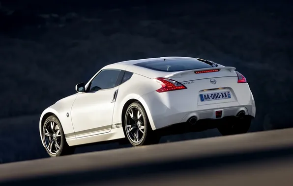 Дорога, машины, фокус, тачки, Nissan, ниссаны, 370Z GT