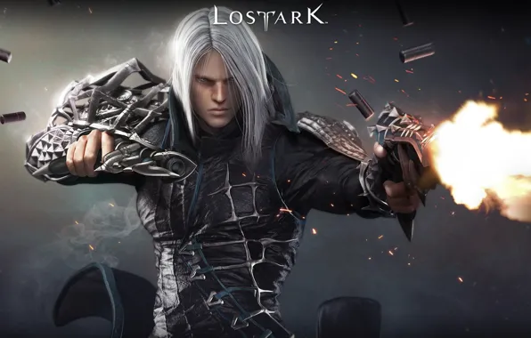 Оружие, огонь, игра, гильзы, Lost Ark