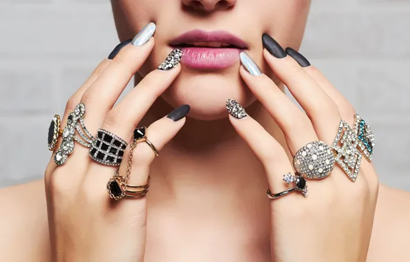 Nails, manicure, make up