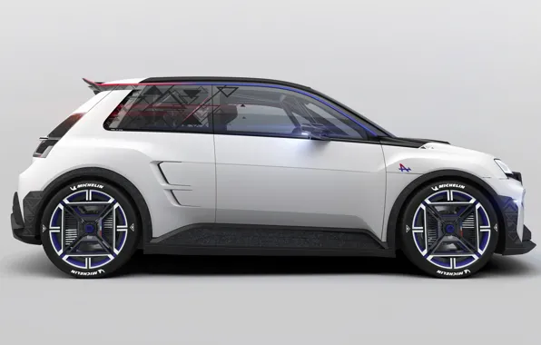 Concept, вид сбоку, Beta, 2023, Alpine A290, Alpine A290 Beta Concept