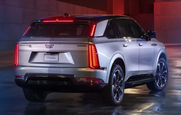 Cadillac, Escalade, вид сзади, электрический кроссовер, 2023, Cadillac Escalade IQ