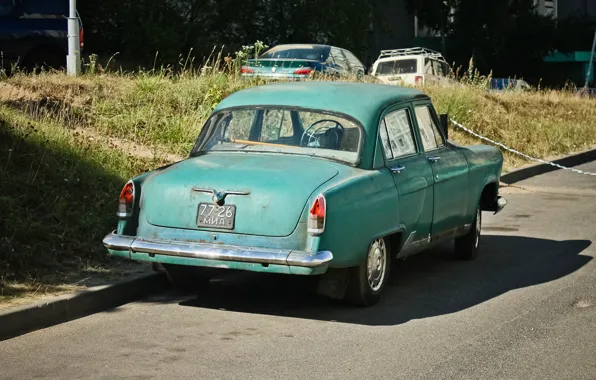 Green, USSR, Volga, GAZ-21