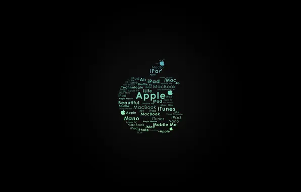 Apple, iPad, Слова, iTunes