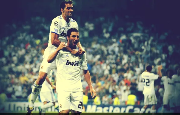 Wallpaper, sport, football, Real Madrid CF, players