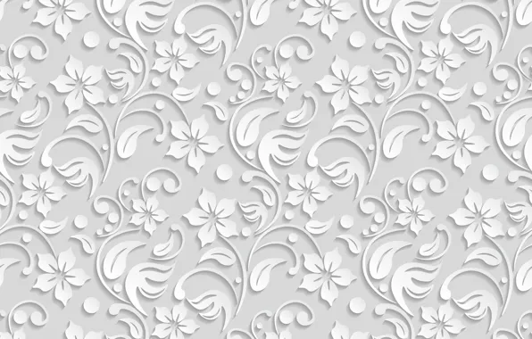 Картинка цветы, текстура, white, flower, background, pattern