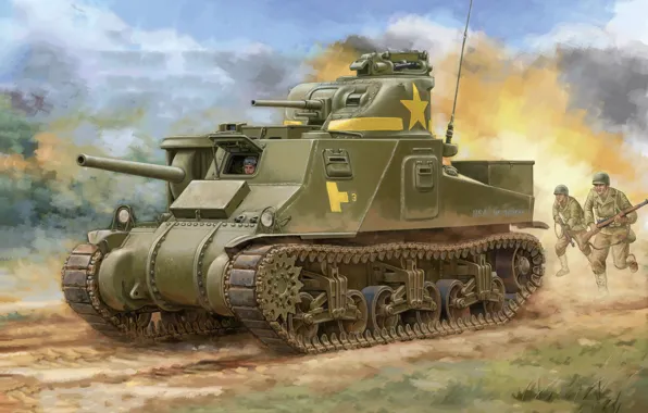 США, Танк, Средний, M3 Lee, Бронетехника