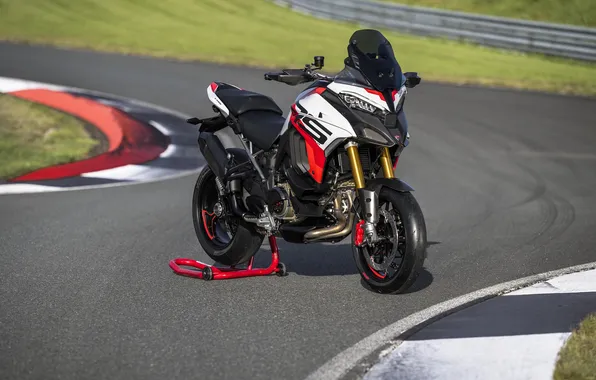 Картинка Bikes, Race track, 2024, Adventure motorcycles, Ducati Multistrada, V4 RS