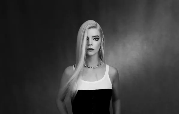 Стиль, модель, актриса, черно-белое, style, model, black and white, actress