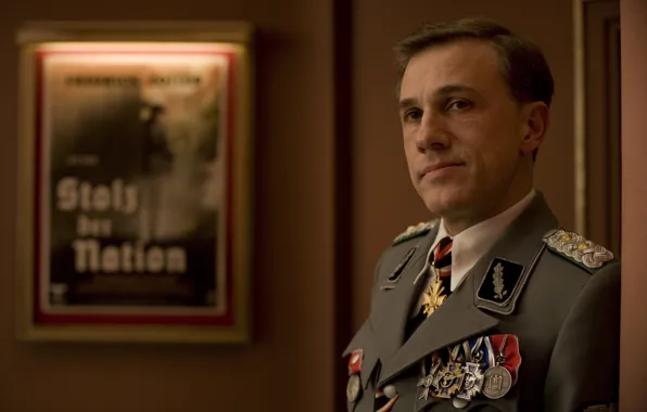 Бесславные ублюдки, Christoph Waltz, Квентин Тарантино, Col. Hans Landa, Кристоф вальц