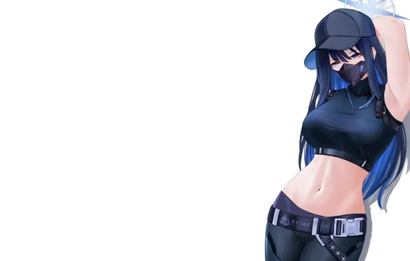 Girl, hot, sexy, hat, anime, babe, mask, tights