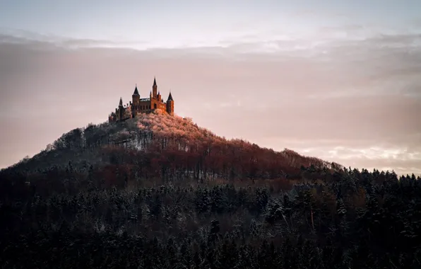 Пейзаж, Germany, Castle Hohenzollern