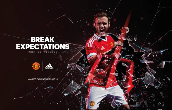 Adidas, football, manchester united, juan mata, red-devils