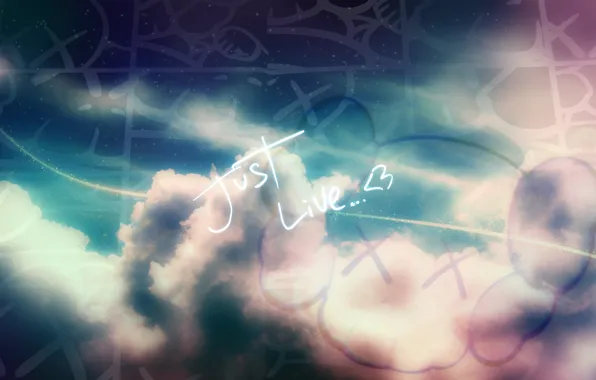 Sky, live, kaws