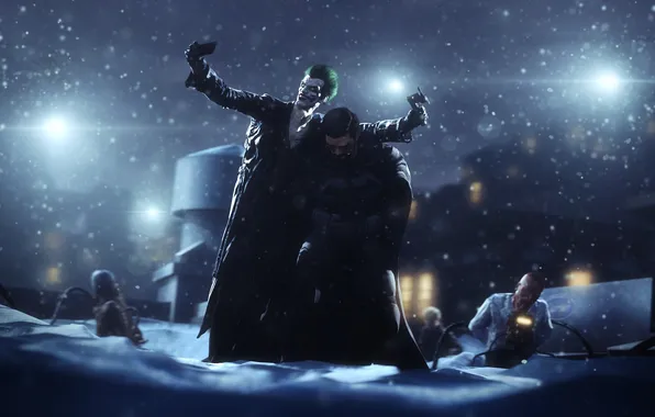 Картинка batman, joker, bruce wayne, gotham, Batman: Arkham Origins