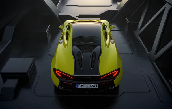 McLaren, Машина, Car, Render, Рендеринг, 570s, McLaren 570s, Transport & Vehicles