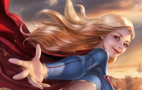 Картинка girl, supergirl, dc comic