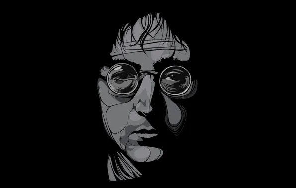 Music, art, john lennon, illust