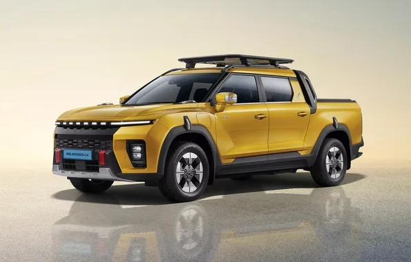 Картинка car, pickup truck, frame, KGM, Musso Grand, KGM Musso Grand