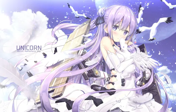 Девочка, Аниме, Милашка, Azur Lane