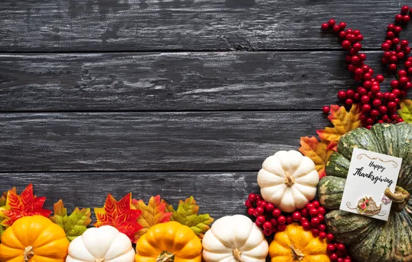 Картинка осень, листья, фон, доски, colorful, тыква, клен, wood
