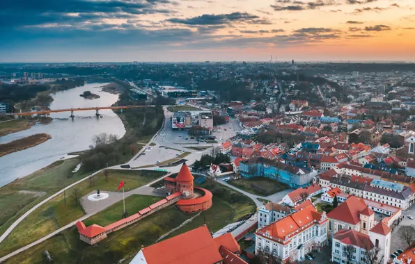 Картинка город, Lietuva, Kaunas