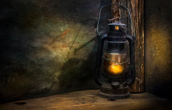 Фонарь, древность, гвоздь, The lantern