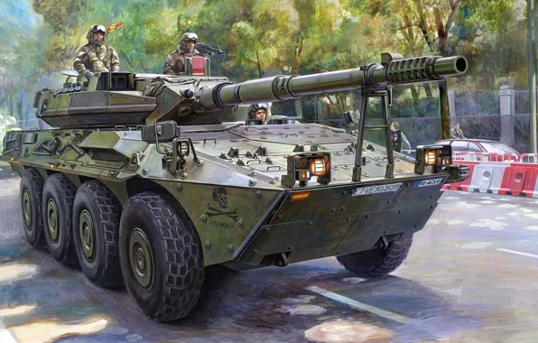 B-1, истребитель танков, Centauro, Испанская Армия, итальянская боевая машина