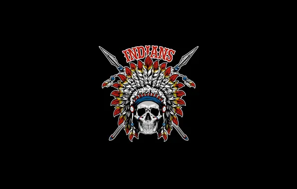 Минимализм, Череп, Стиль, Фон, Арт, Art, Style, Skull