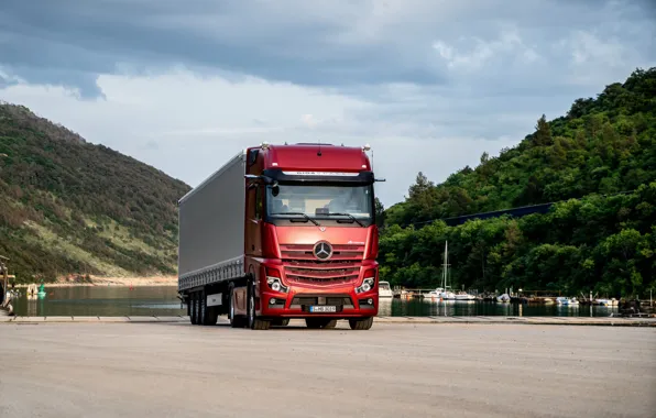 Картинка Mercedes-Benz, 2018, тягач, Actros 1863 LS