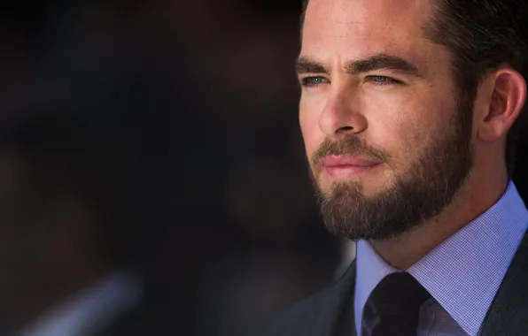 Картинка лицо, актер, мужчина, chris pine