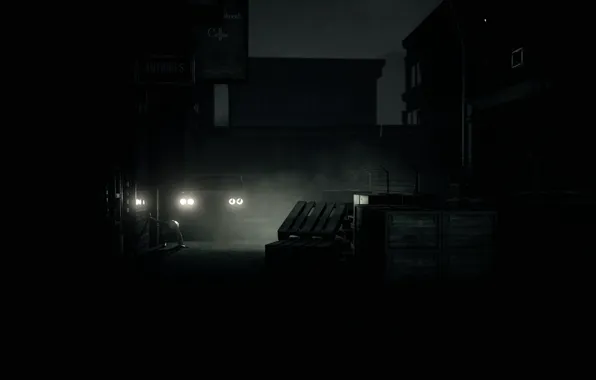 Ночь, город, survival horror, Husk, Шиверклифф