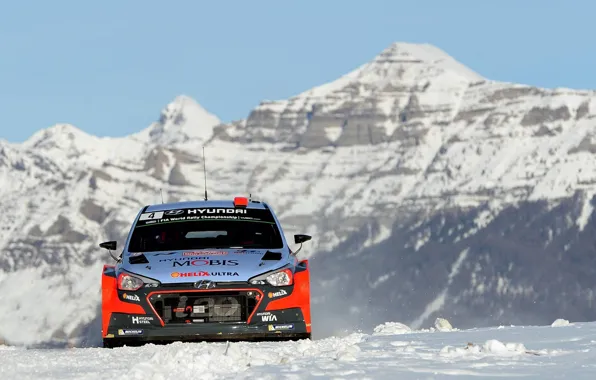 Горы, Hyundai, WRC, Rally, Monte Carlo, i20, Фас