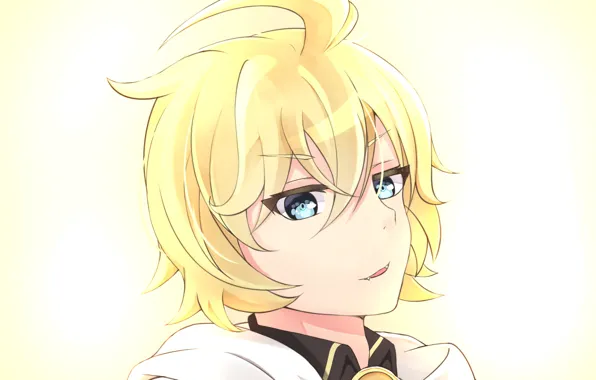 Взгляд, улыбка, портрет, Owari no Seraph, Последний серафим, Микаэла Хакуя, Hyakuya Mikaela