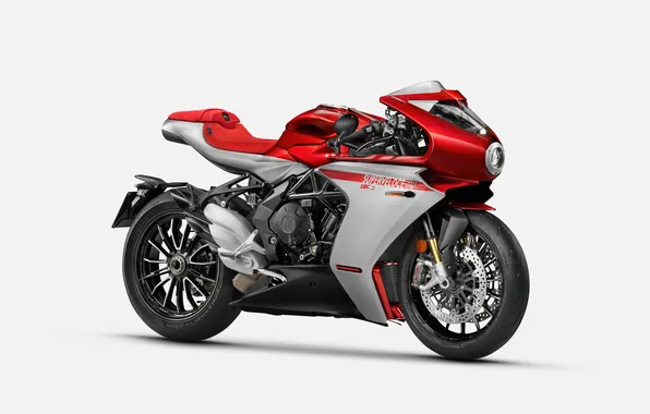 MV Agusta, Bikes, White background, 2025, Sports bikes, Superveloce S