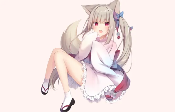 Улыбка, фон, платье, девочка